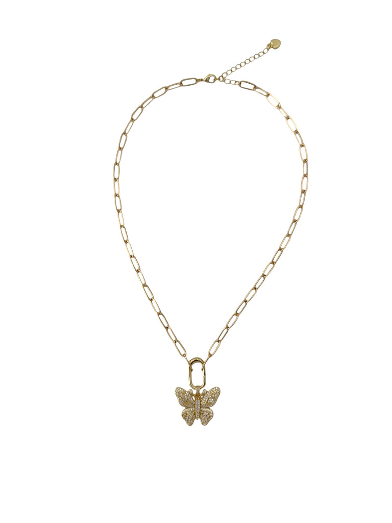 Charm Necklace - butterfly
