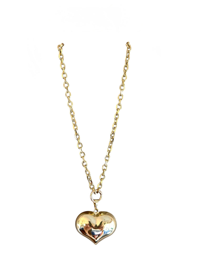 Bubble heart necklace