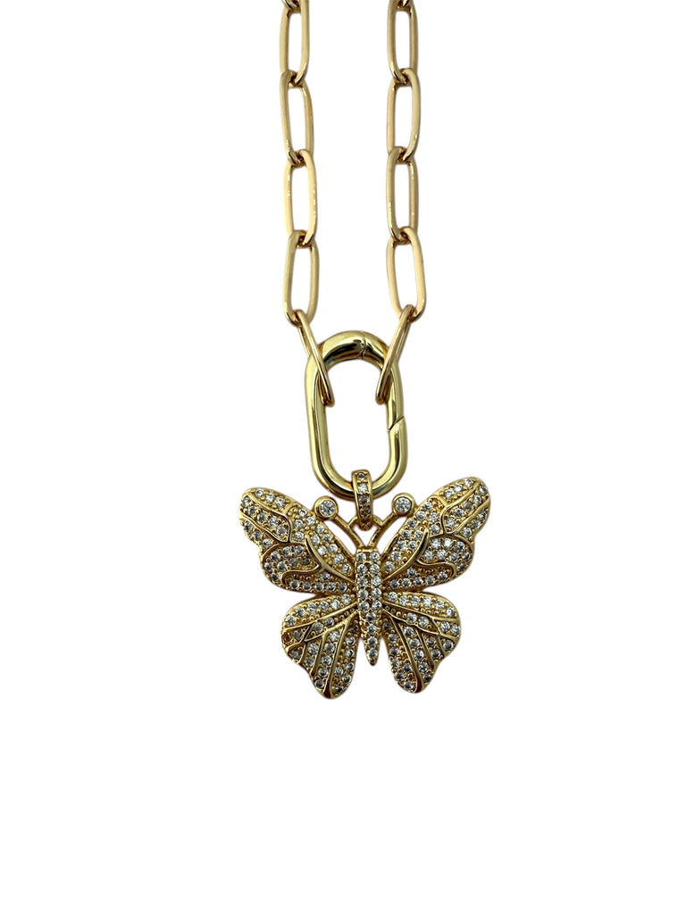 Charm Necklace - butterfly