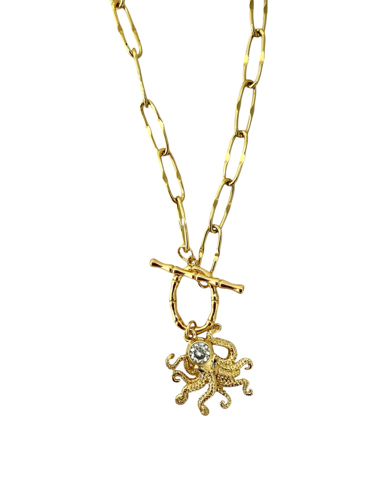 Charm Necklace - octopus