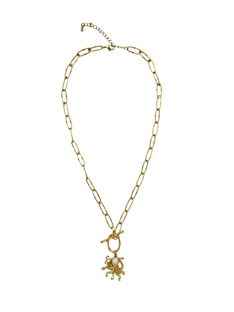 Charm Necklace - octopus