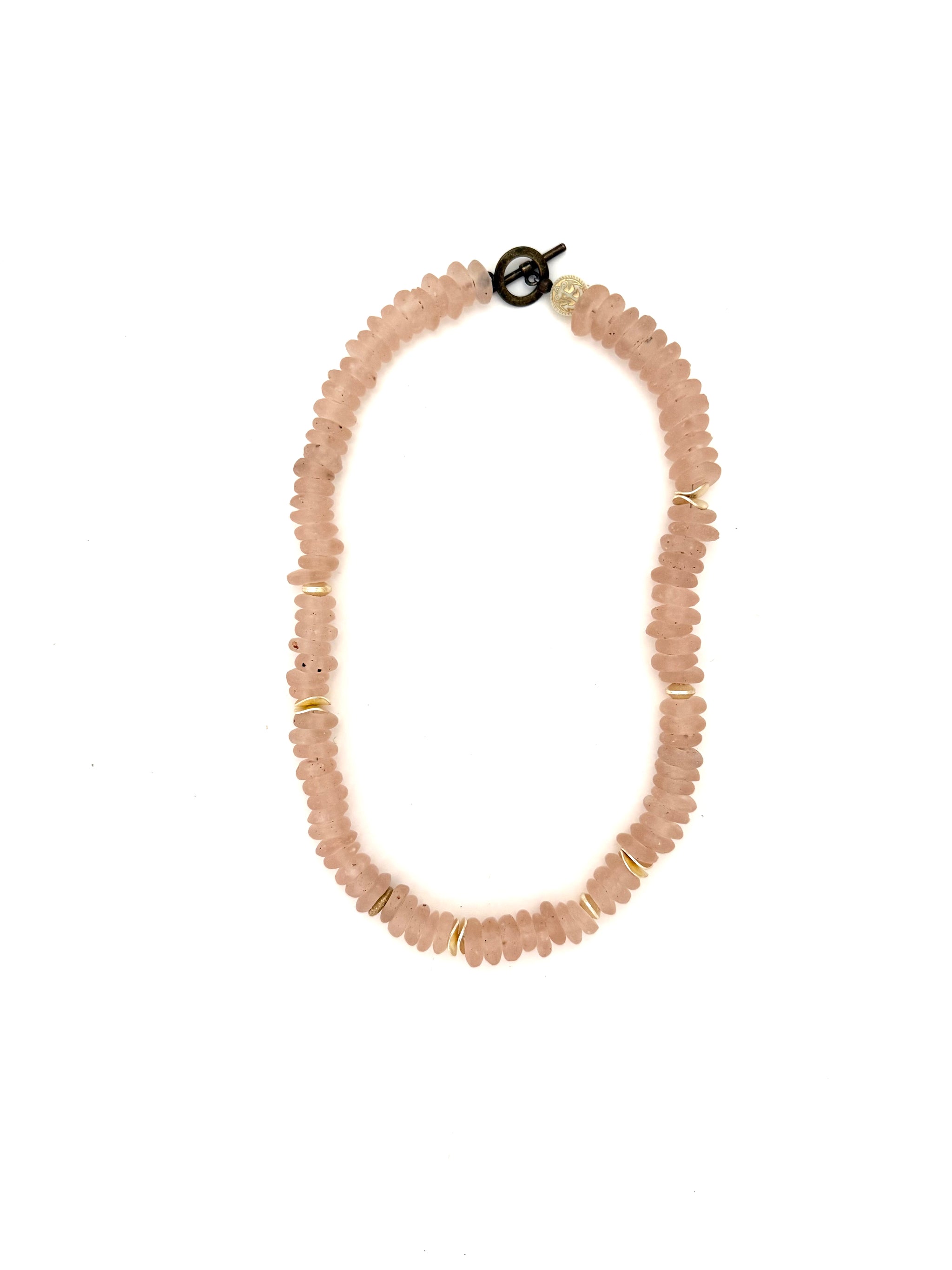 Pink Saucer Glass- 18” – Anchor Beads
