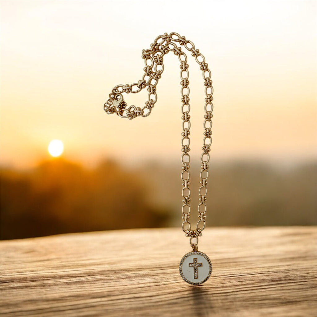 Charm Necklace - cross