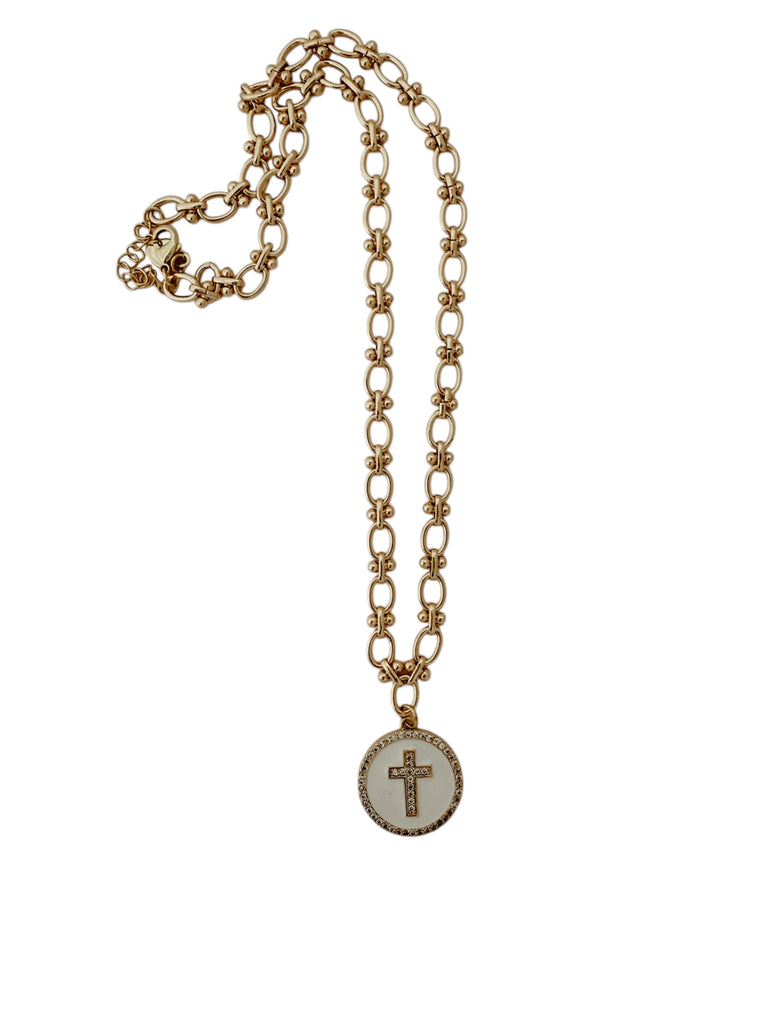 Charm Necklace - cross