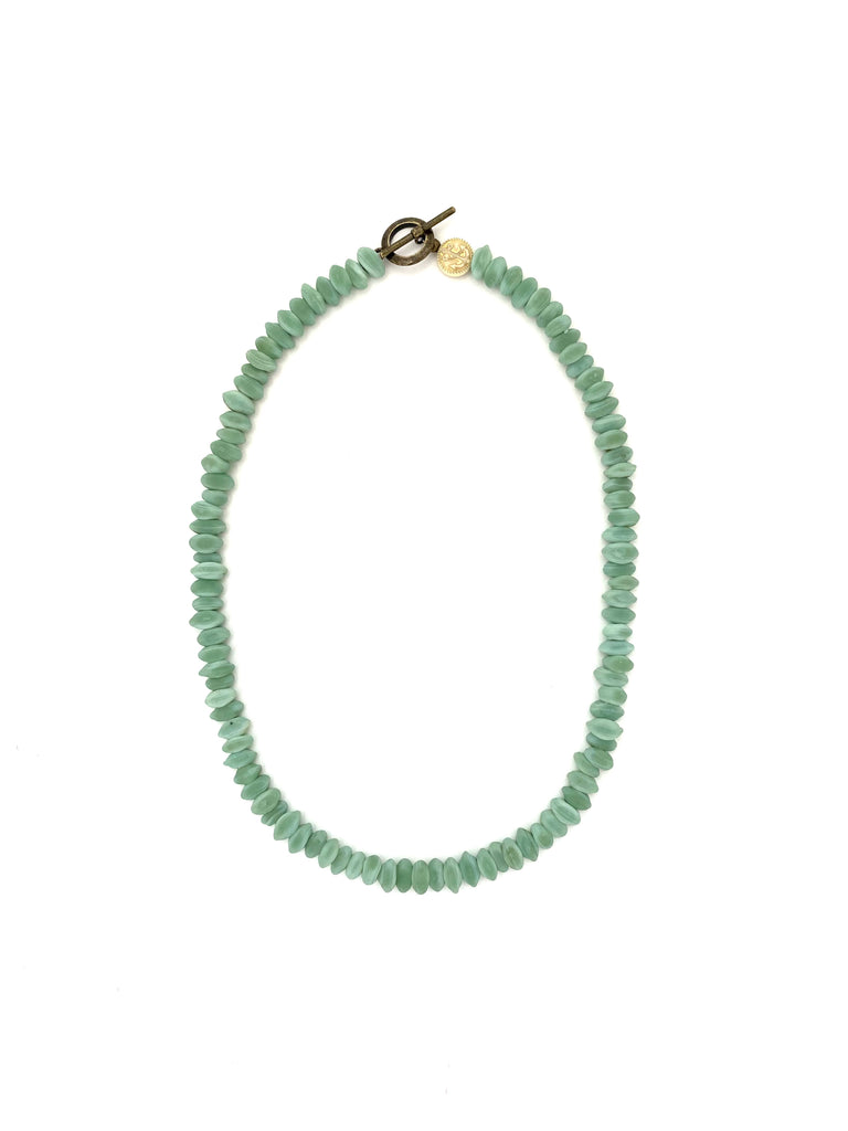 Sea Glass Beads - 18”
